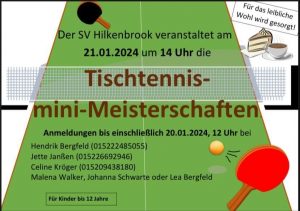 Read more about the article Tischtennis-Mini-Meisterschaften 2024