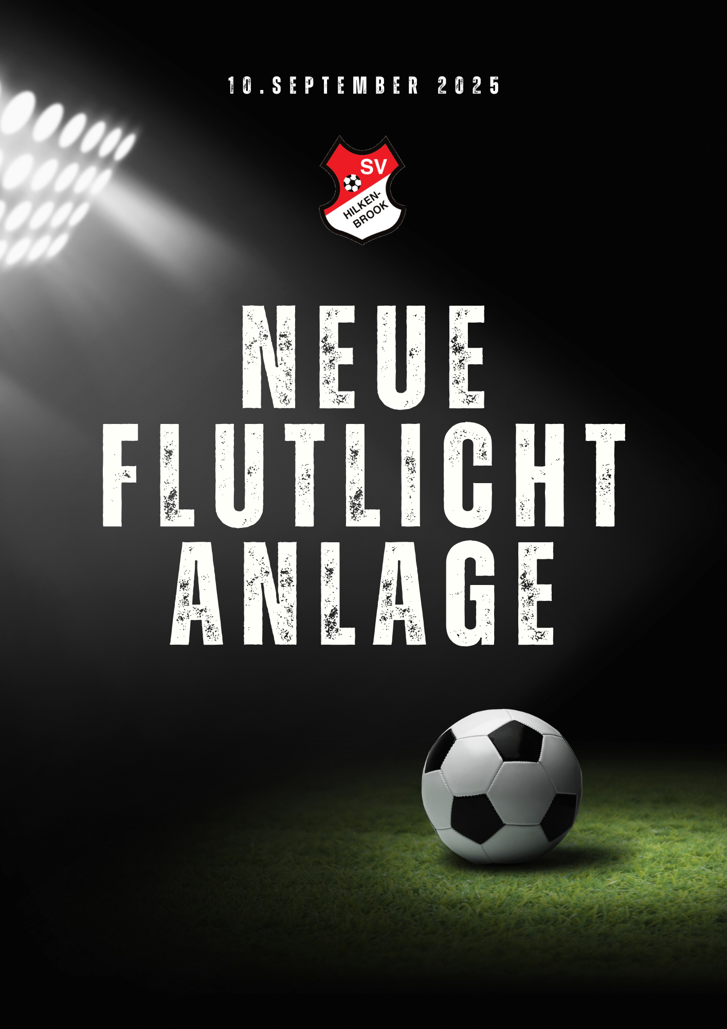 Du betrachtest gerade Neue LED-Flutlichtanlage