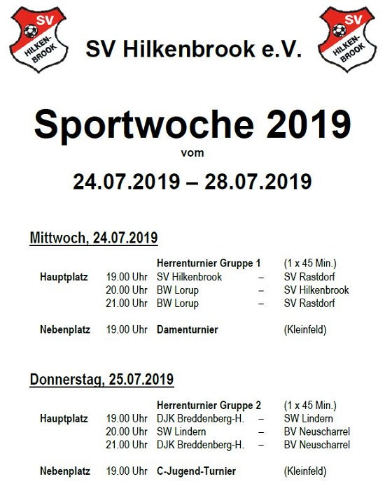 You are currently viewing Ablaufplan Sportwoche 2019